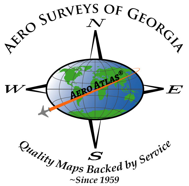 Atlanta Georgia Map Publishers - Aero Surveys of Georgia