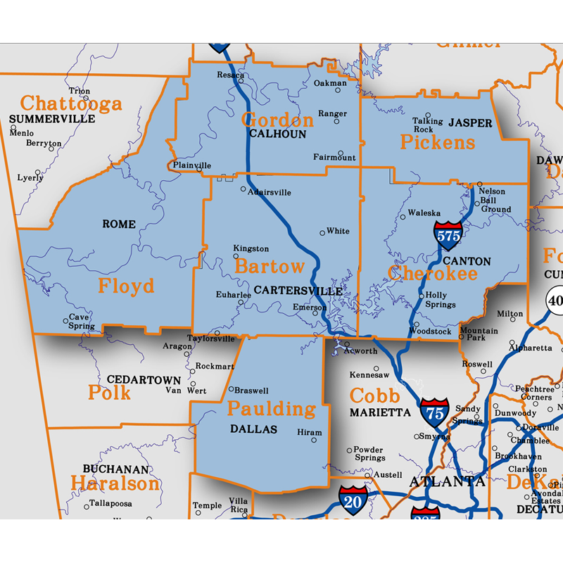 2022-2023 Northwest Metropolitan Aero Atlas coverage area
